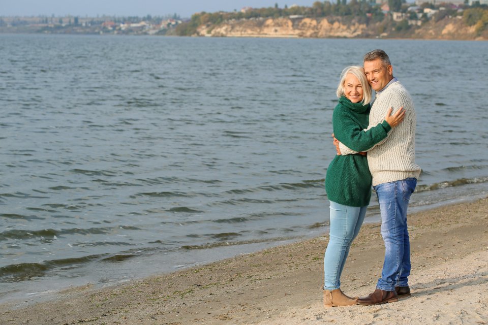 Couple enjoying the retirement they planned for